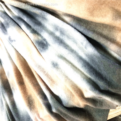 T / R / SP Tie Dyed Brushed hacci-tyg